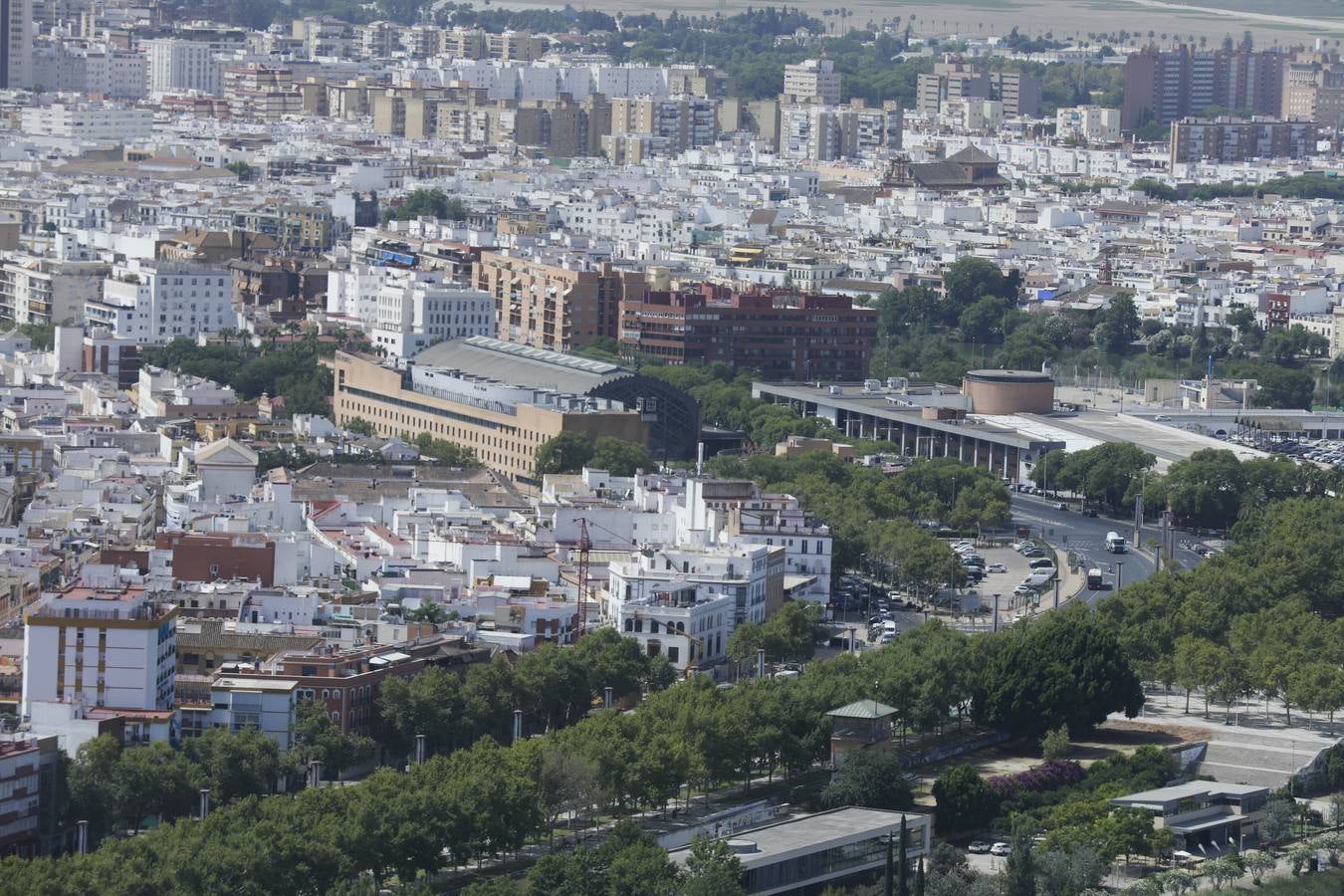 Panorámicas desde el interior del globo de Isla Mágica