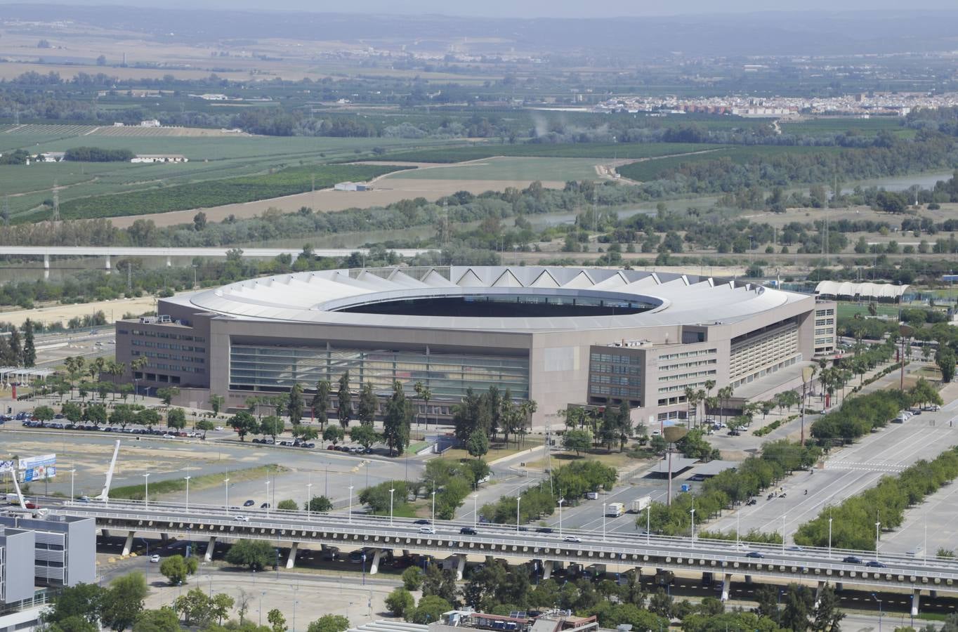 Panorámicas desde el interior del globo de Isla Mágica