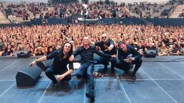 Ilegales en uno de sus últimos conciertos en Madrid