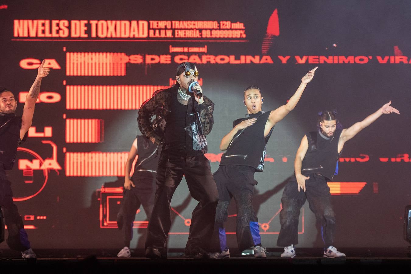 Concierto de Rauw Alejandro en el Estadio de la Cartuja de Sevilla