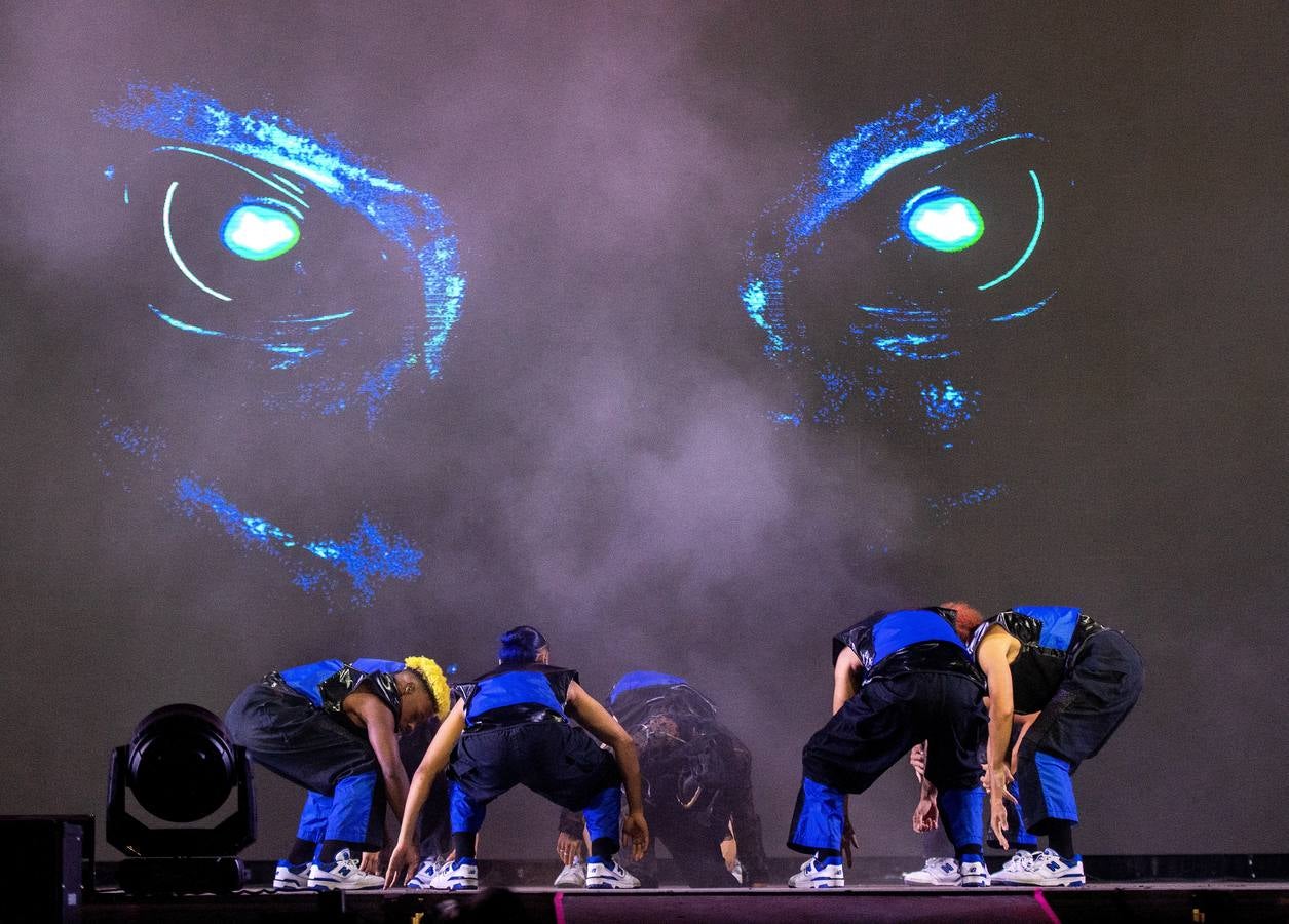 Concierto de Rauw Alejandro en el Estadio de la Cartuja de Sevilla