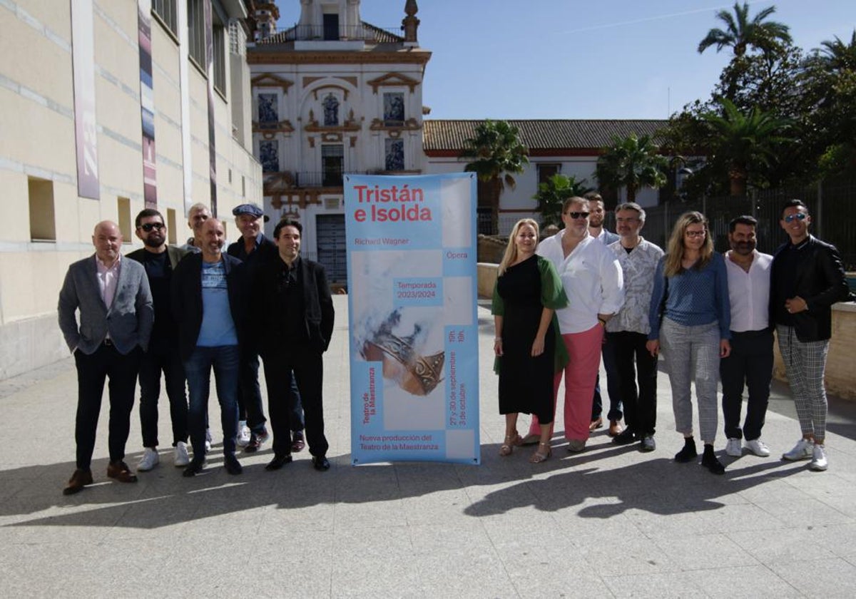 El elenco artístico de la ópera 'Tristán e Isolda'