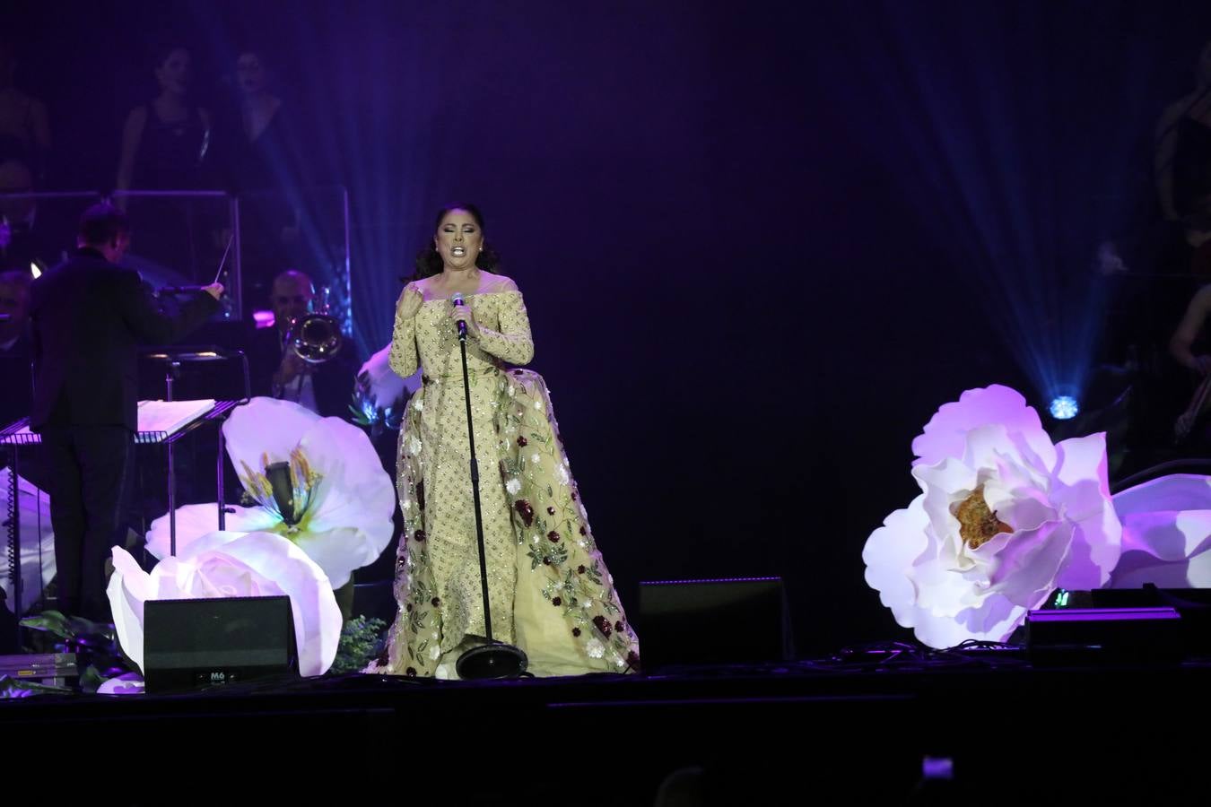 Concierto de Isabel Pantoja en el Estadio de la Cartuja de Sevilla