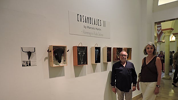La exposición 'Ensamblajes II' se concibe como un homenaje al famoso escritor Italo Calvino