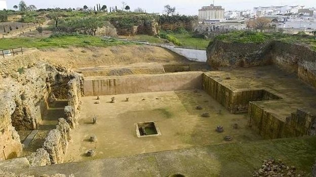 Imagen de la necrópolis romana del municipio de Carmona, en Sevilla
