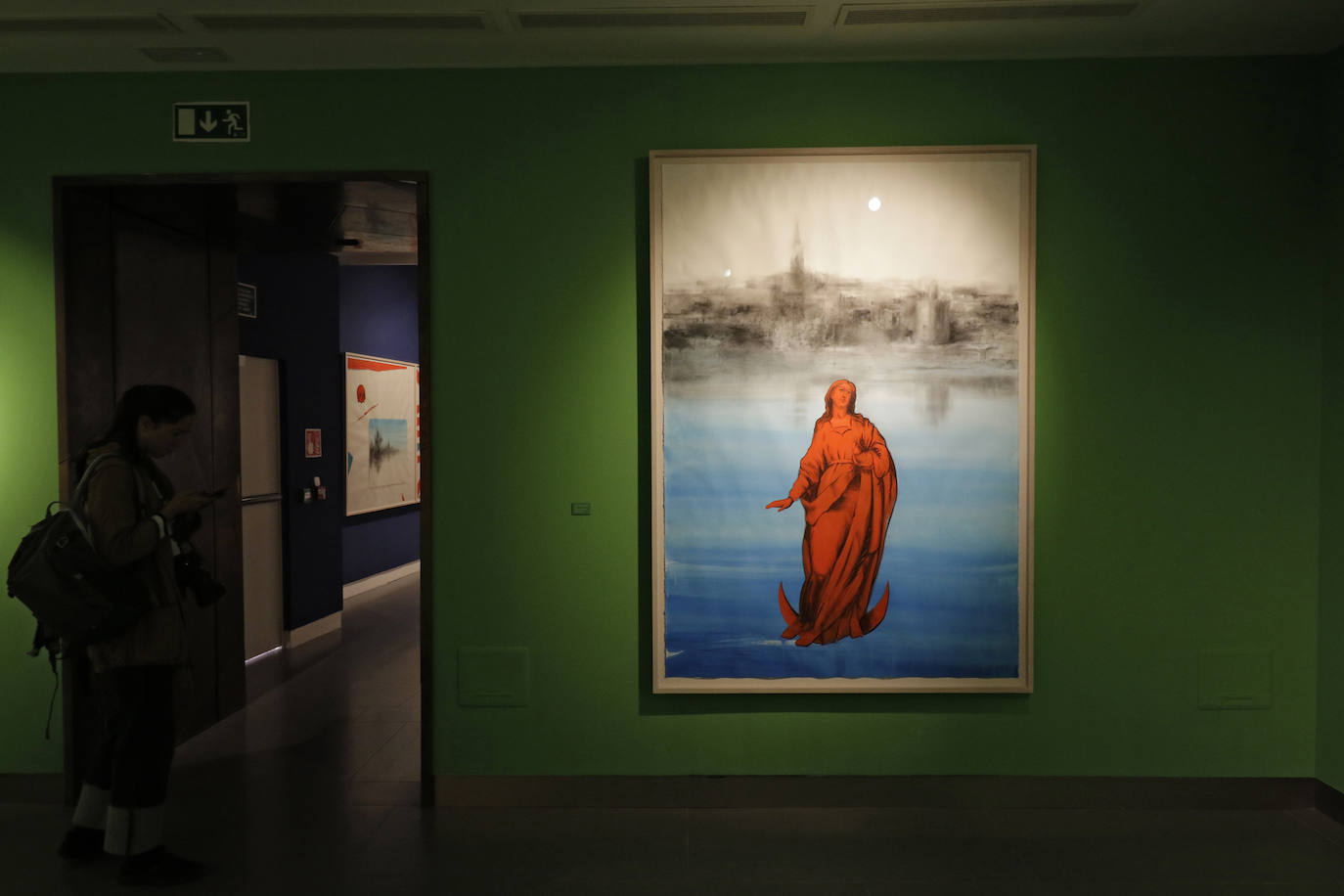 La inauguración de la exposición 'Vanidades', del artista sevillano Ricardo Suárez