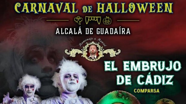 Cartel del Carnaval de Halloween de Alcalá de Guadaíra