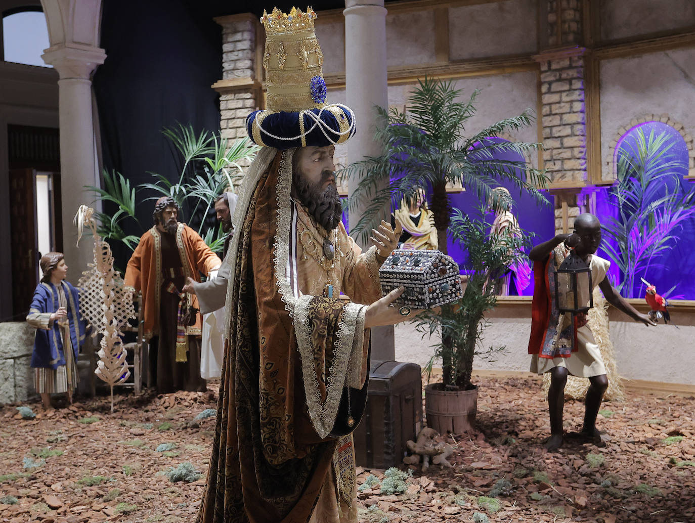 La Fundación Cajasol de Sevilla acoge la exposición temporal 'Franciscus, 800 años de belenismo'