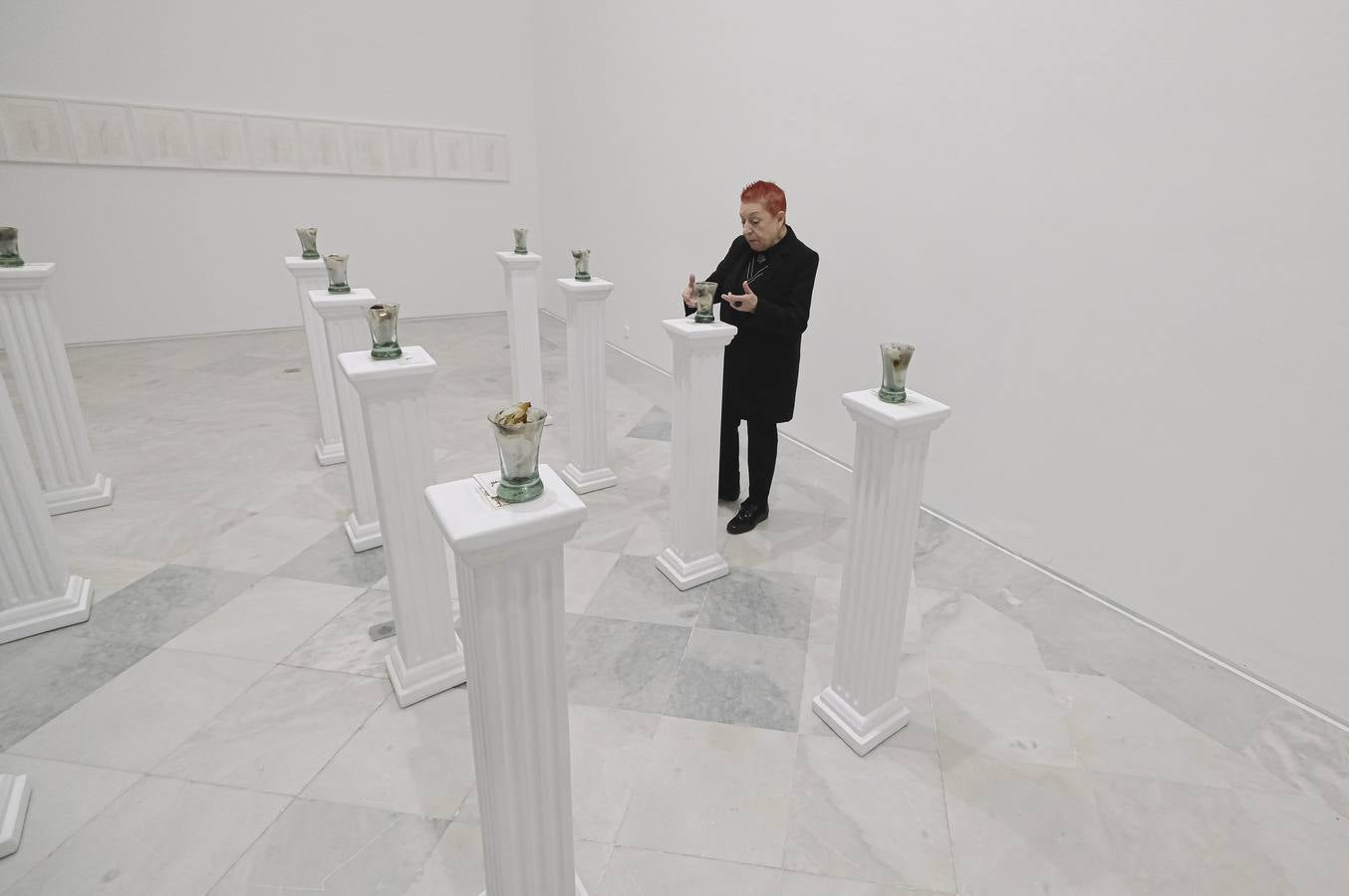 La exposición 'Silencios de tiempos', de la artista canaria Concha Jerez, en el CAAC de Sevilla