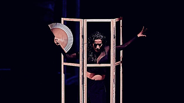 La bailaora mexicana Karen Lugo ofrece esta semana un espectáculo en la Sala Fundición de Sevilla