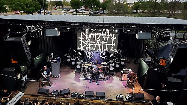 El grupo inglés de metal extremo Napalm Death llega esta semana con su demoledor directo a la Sala Custom de Sevilla