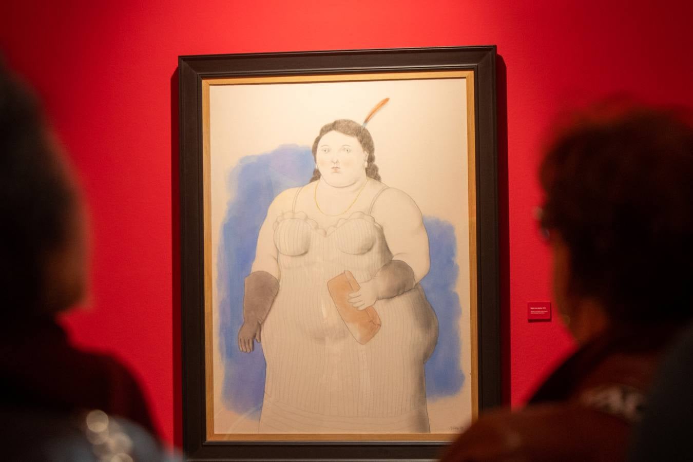La exposición de Botero podrá disfrutarse hasta el mes de febrero en la Fundación Cajasol