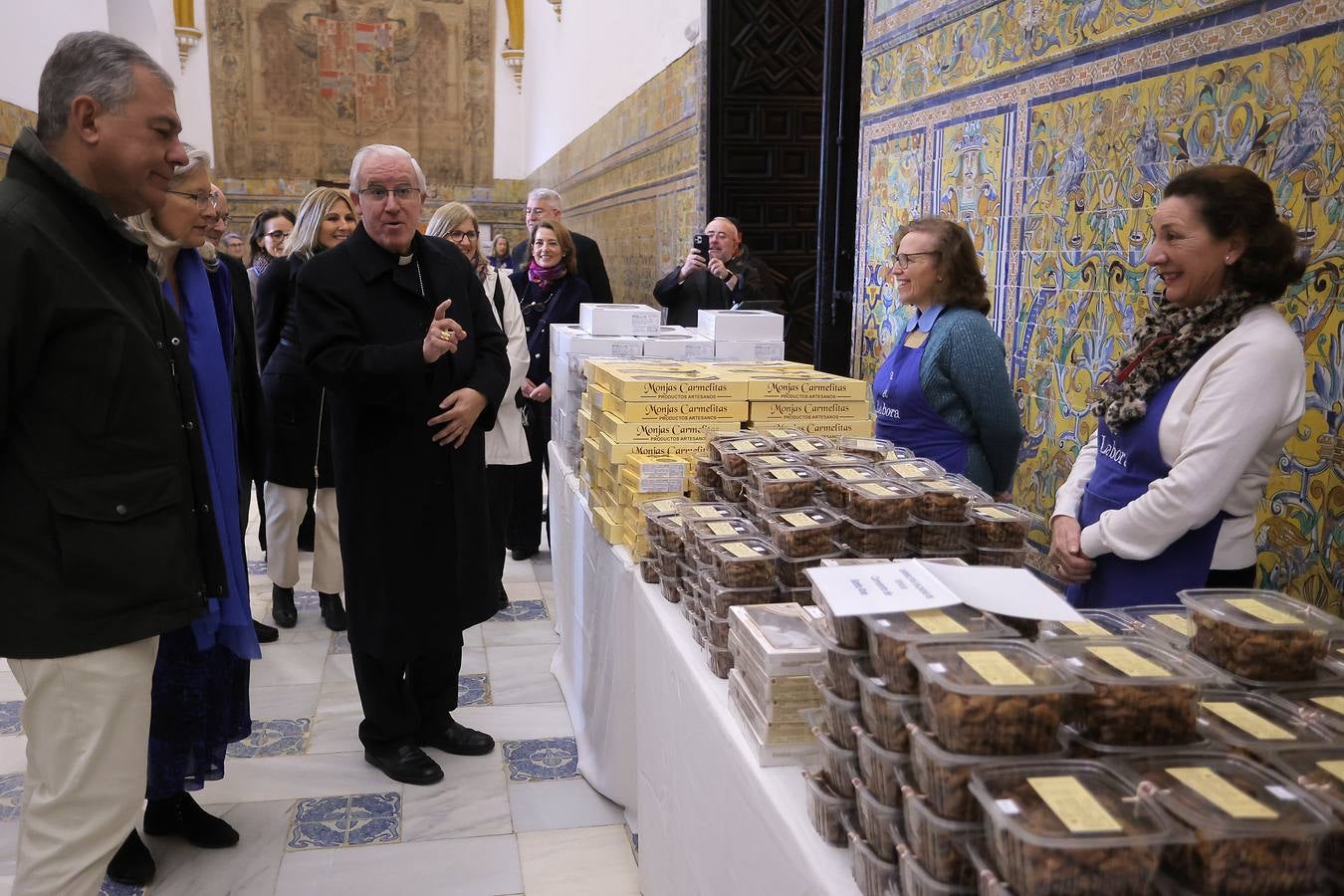 Durante el primer día ya se vendieron muchísimos dulces de los conventos