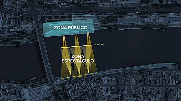 Así se organizará el entorno que acoge el espectáculo