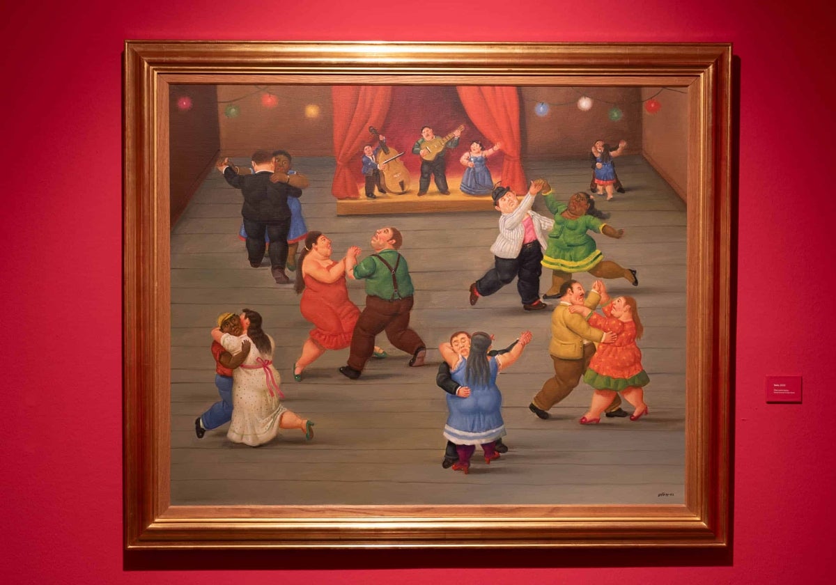 Las instalaciones de la Fundación Cajasol de Sevilla acogen una exposición dedicada al artista Fernando Botero