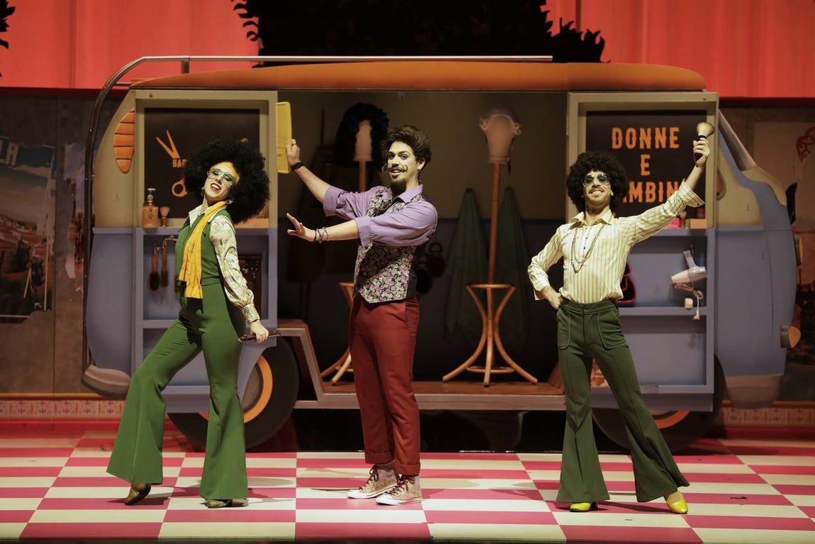 Representación de la ópera 'El Barbero de Sevilla' en el Teatro de la Maestranza