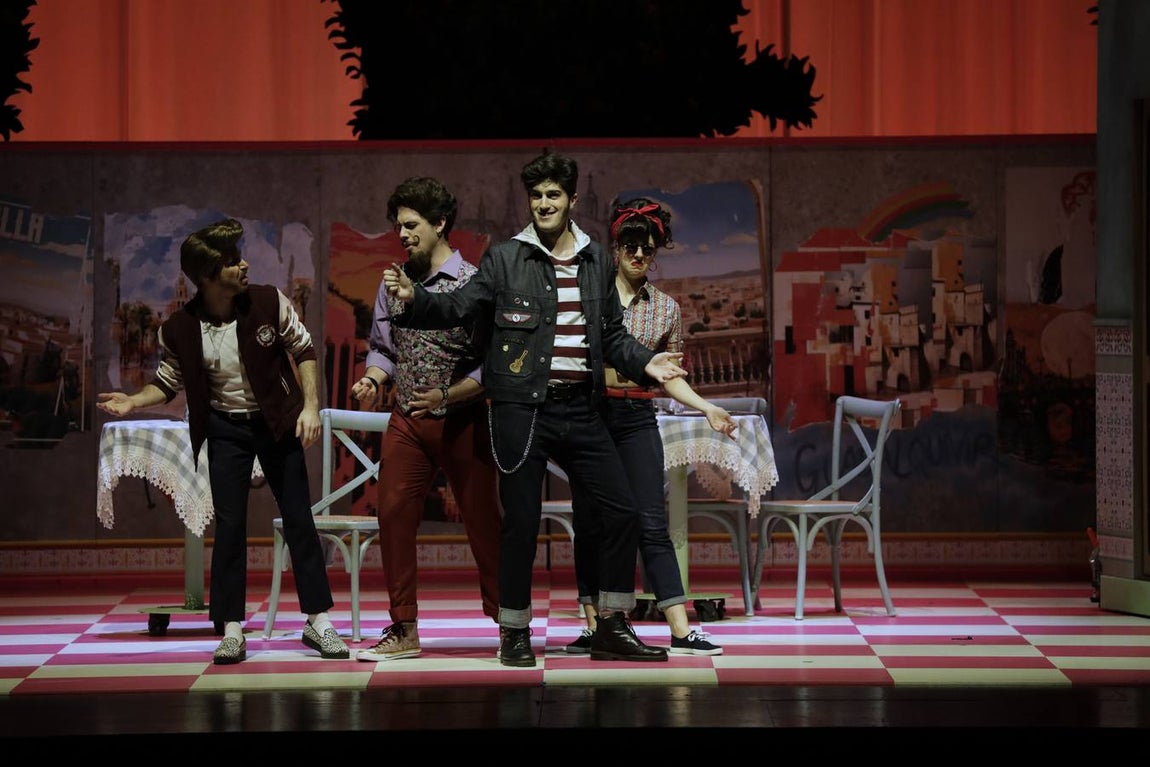 Representación de la ópera 'El Barbero de Sevilla' en el Teatro de la Maestranza
