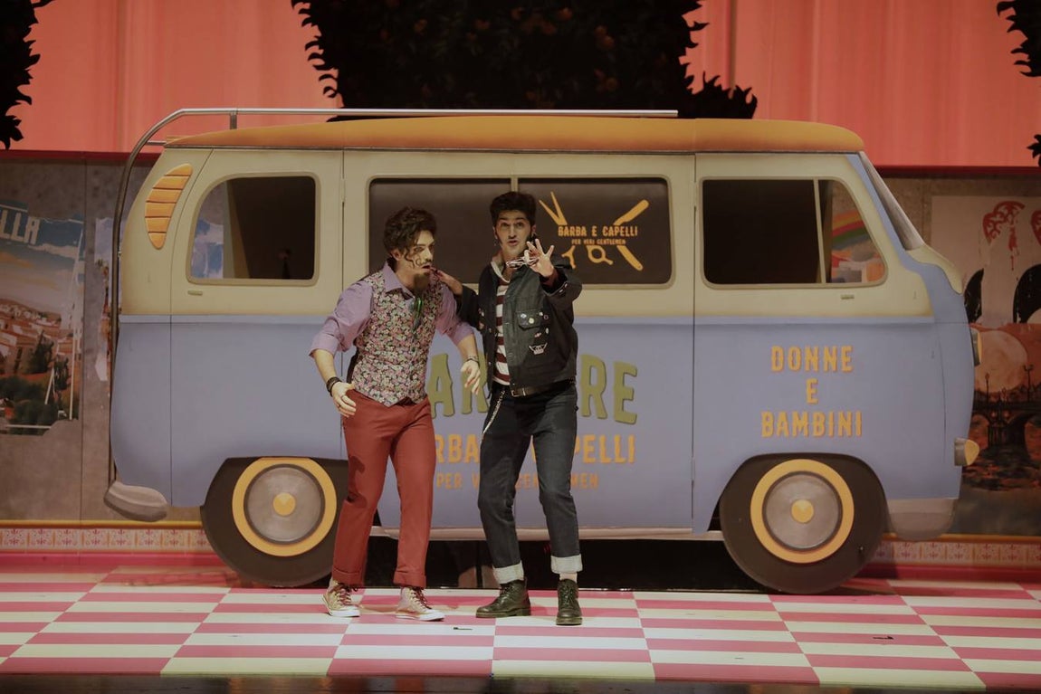 Representación de la ópera 'El Barbero de Sevilla' en el Teatro de la Maestranza