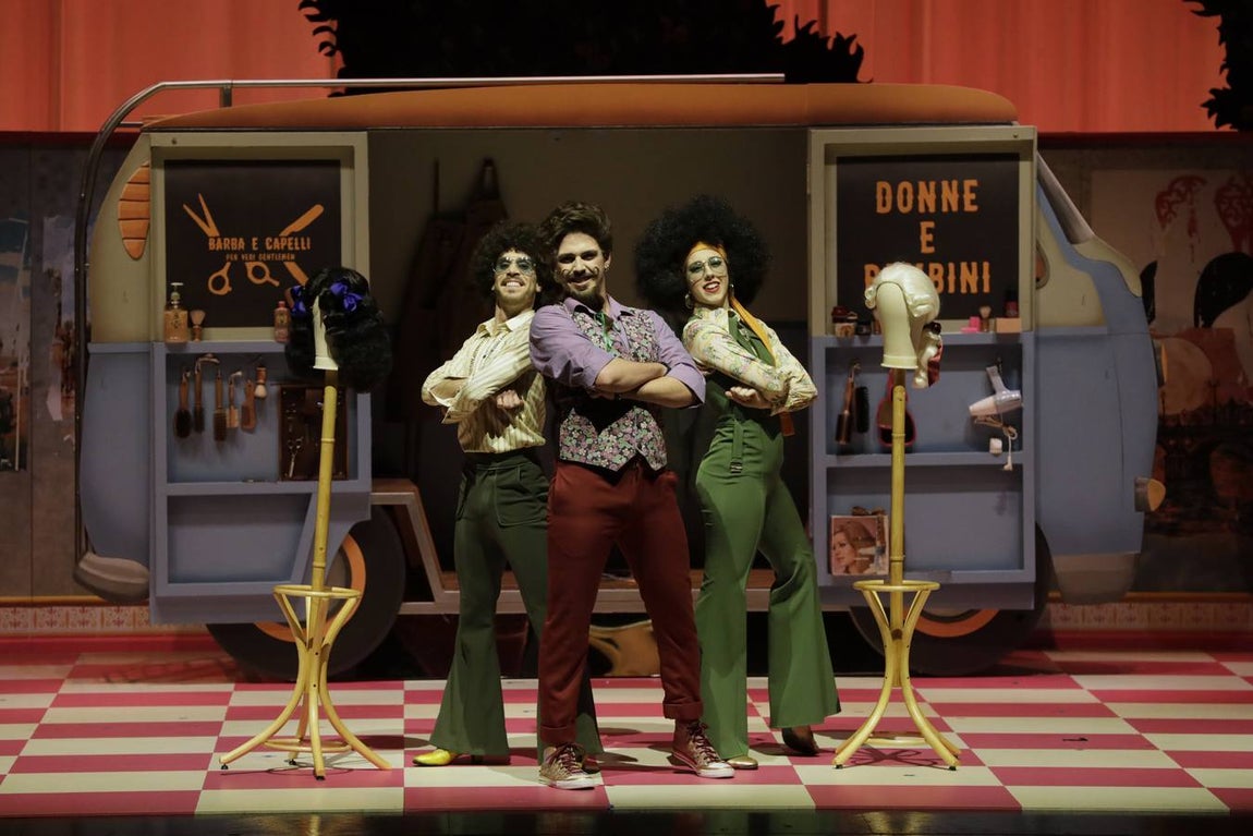 Representación de la ópera 'El Barbero de Sevilla' en el Teatro de la Maestranza