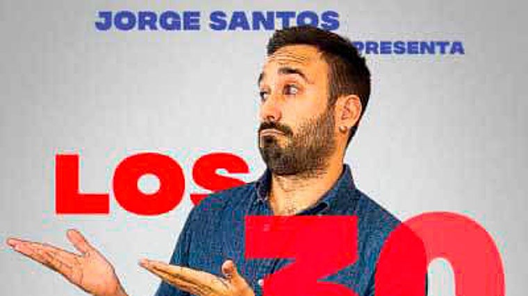 Cartel del espectáculo de Jorge Santos