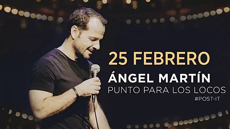 Ángel Martín actuará el próximo 25 de febrero en Sevilla