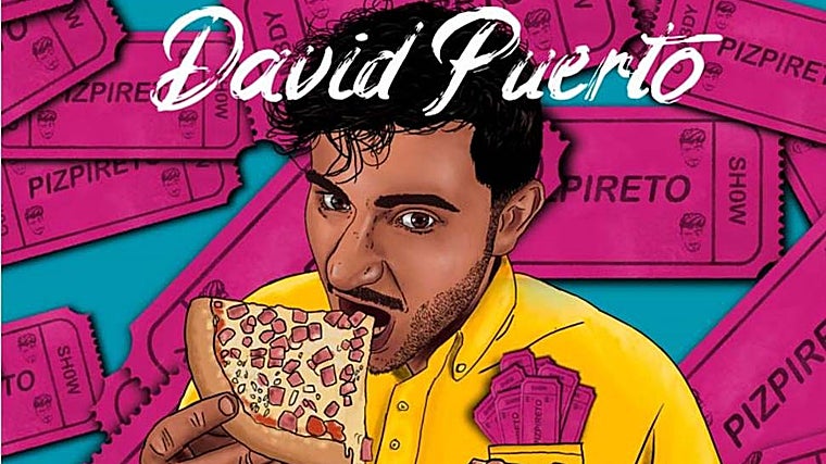 Cartel del espectáculo de David Puerto