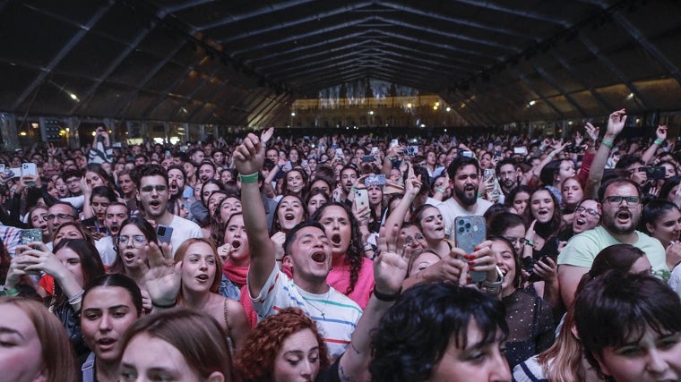 Concierto de Morat en la Universal Music Week