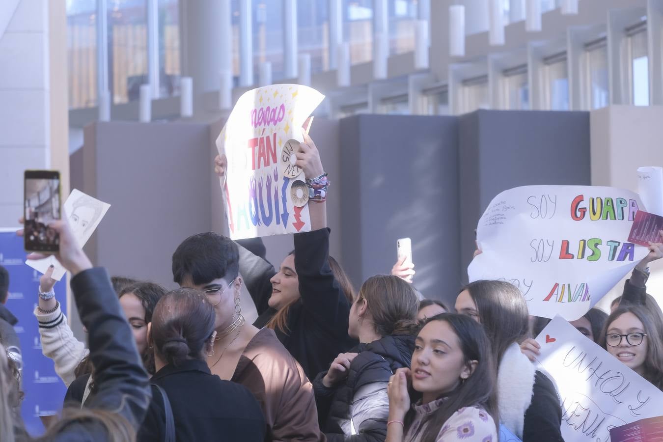 Firma de discos de los concursantes de Operación Triunfo 2023