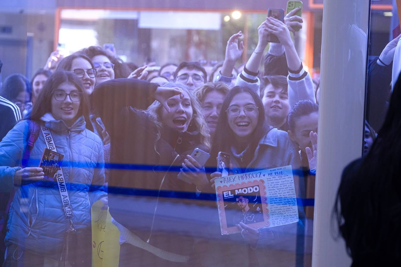 Firma de discos de los concursantes de Operación Triunfo 2023