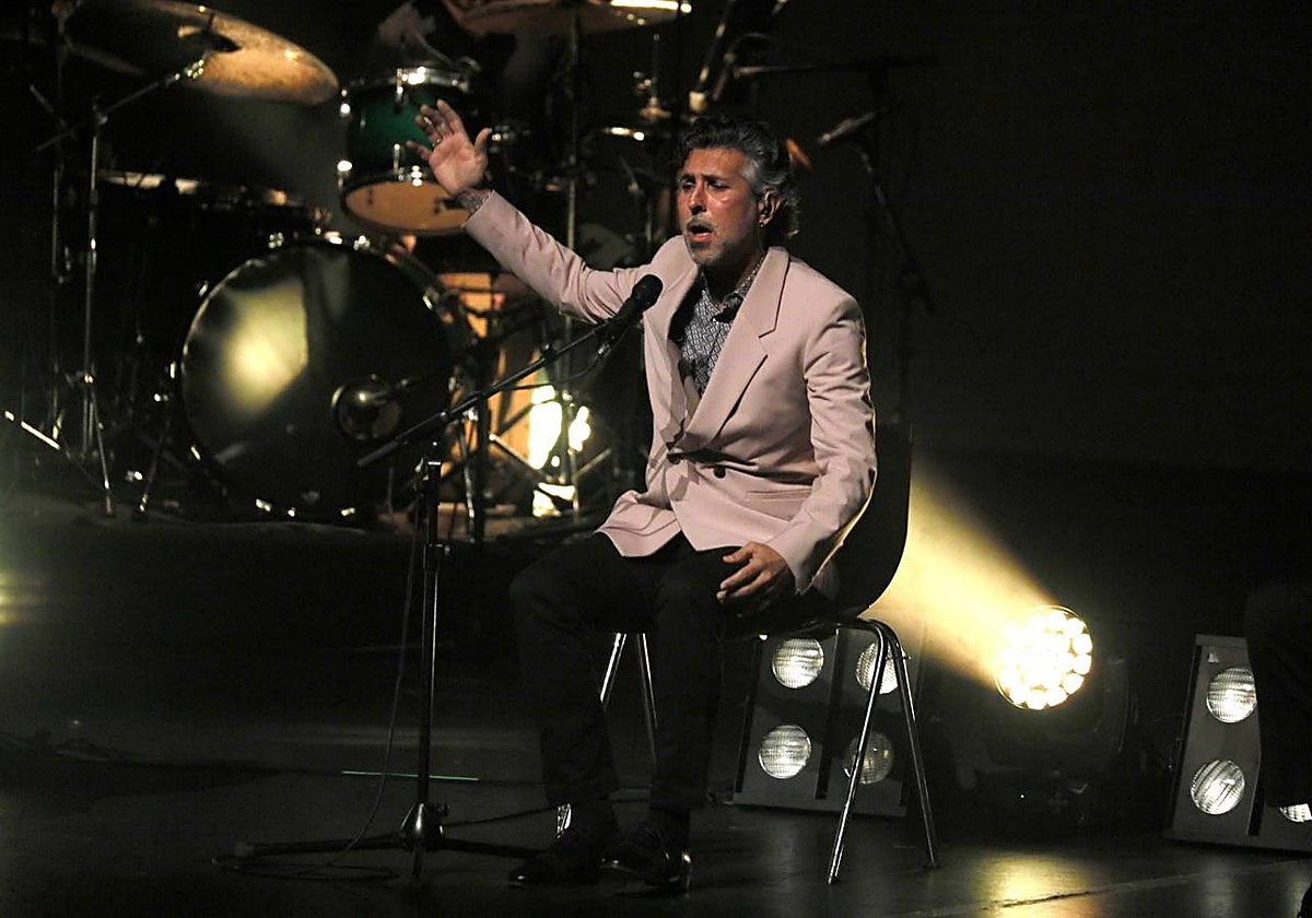 Arcángel durante su actuación en el Cartuja Center CITE de Sevilla