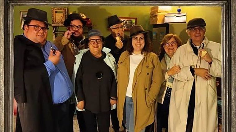 Un grupo participando en el escape room 'Murder Chef'