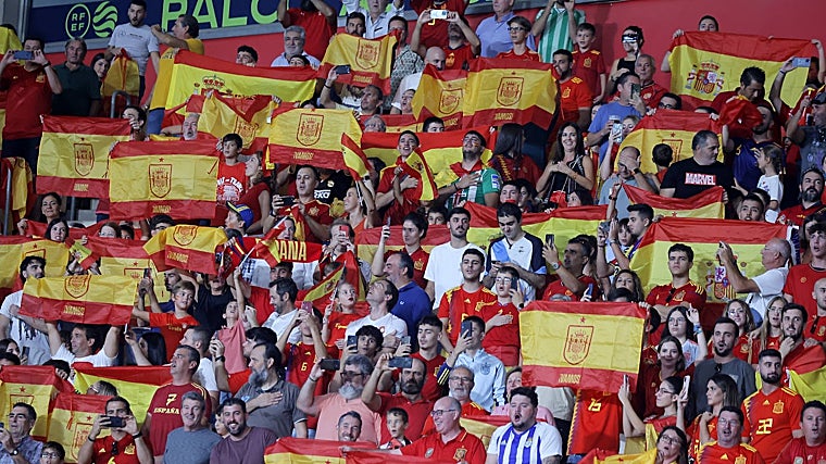 Aficionados de la Selección Española de Fútbol
