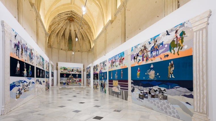 El Centro Andaluz de Arte Contemporáneo se encuentra ubicado en el monasterio de la Isla de la Cartuja de Sevilla