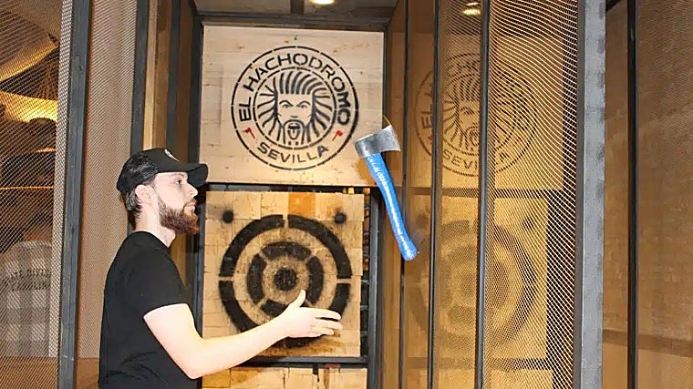 Imagen del hachódromo de Sevilla en calle Feria