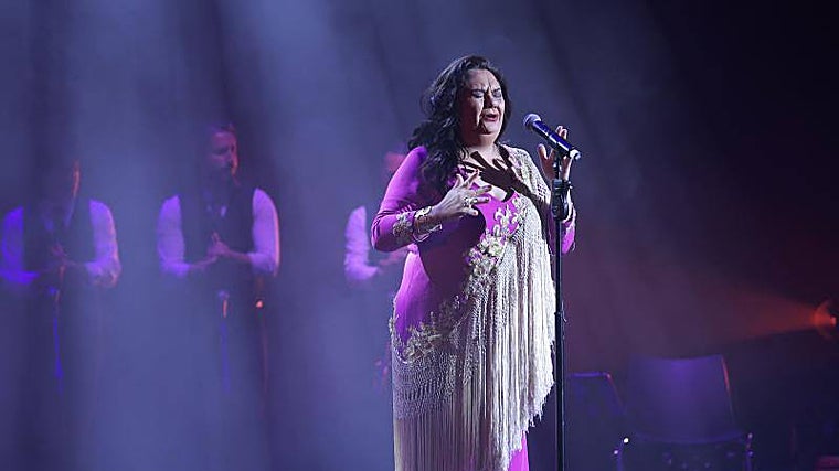 Mari Peña durante 'Porque la vida es así'