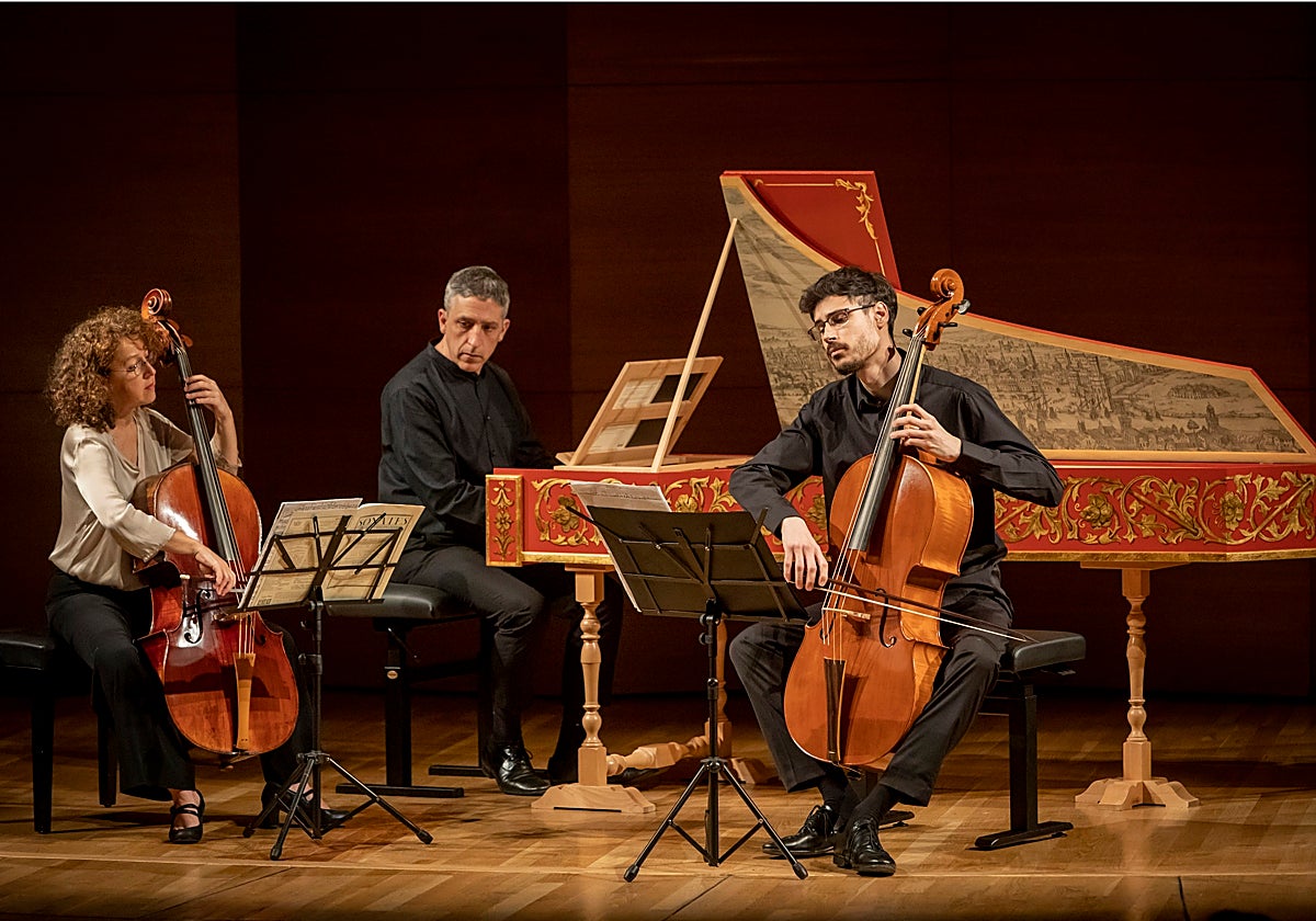 Mateo Murillo junto a Ruiz y Casal