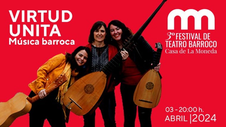 Cartel para el concierto de 'Virtud unita'