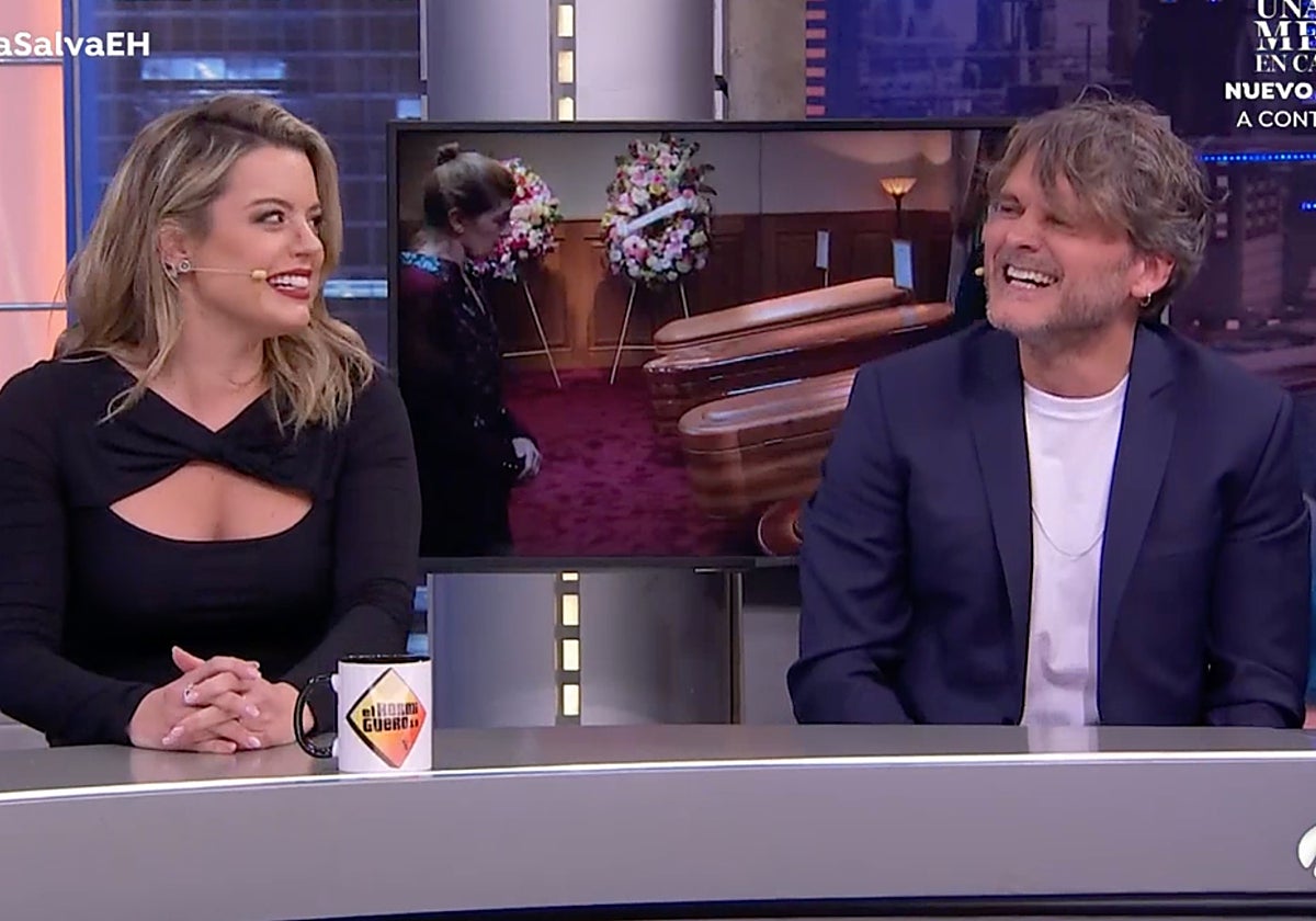 Adriana Torrebejano y Salva Reina son dos de los protagonistas de 'Muertos S.L.'