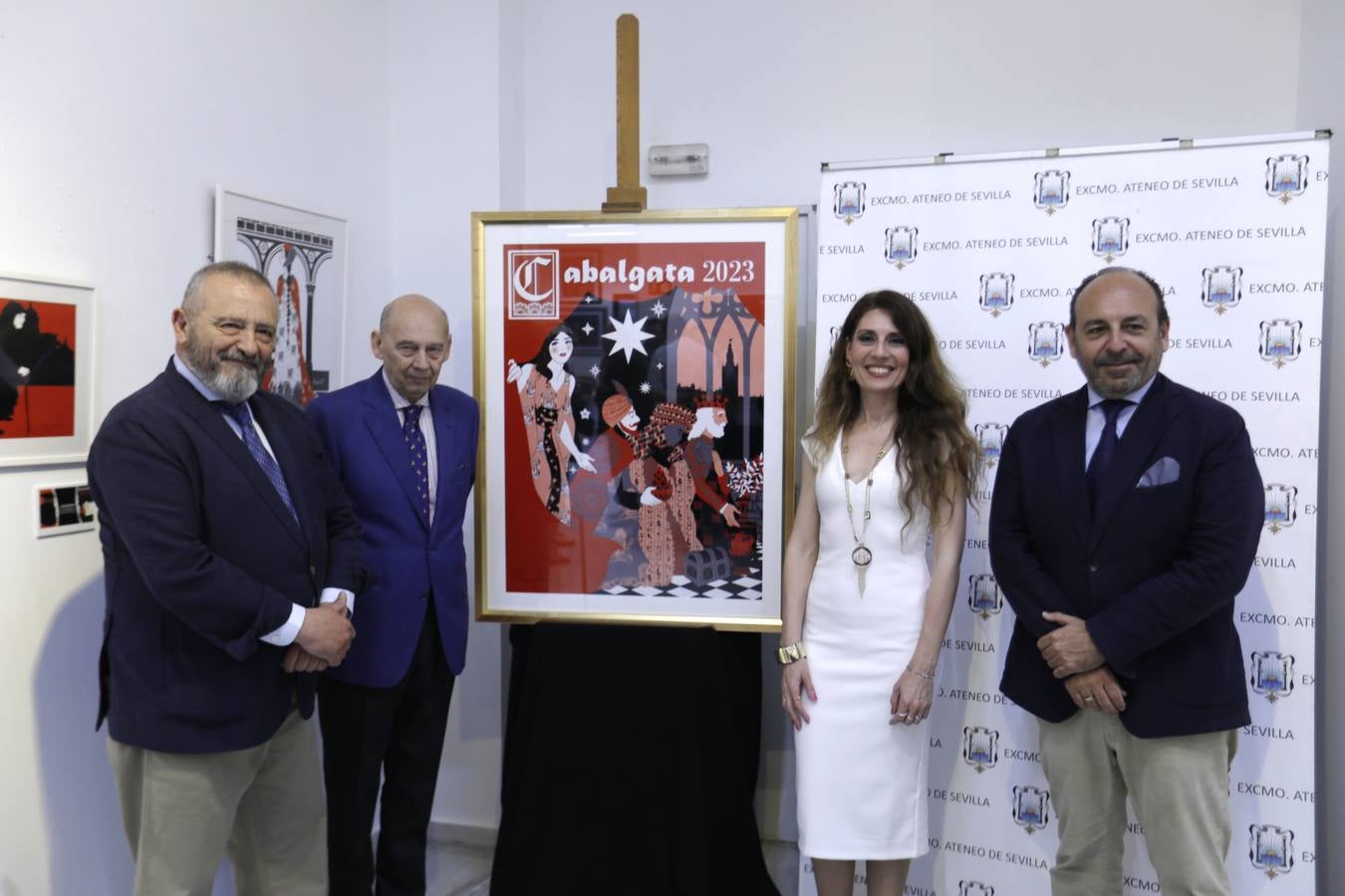 Presentación de la exposición de Teresa Guzmán en el Ateneo de Sevilla 