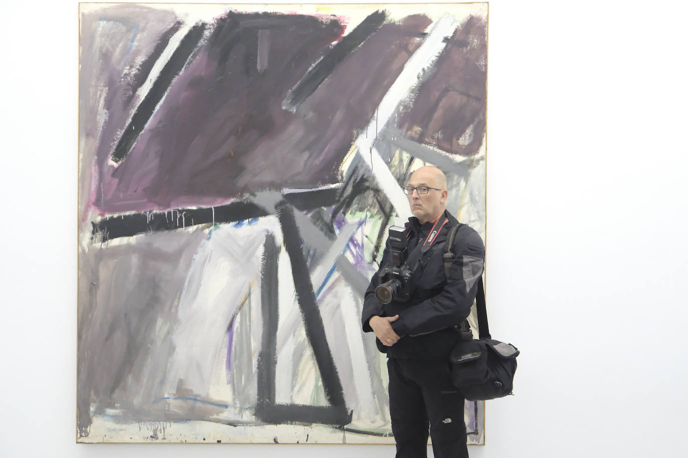 La exposición 'Abstracto estricto' de Manuel Salinas, en el Centro Andaluz de Arte Contemporáneo