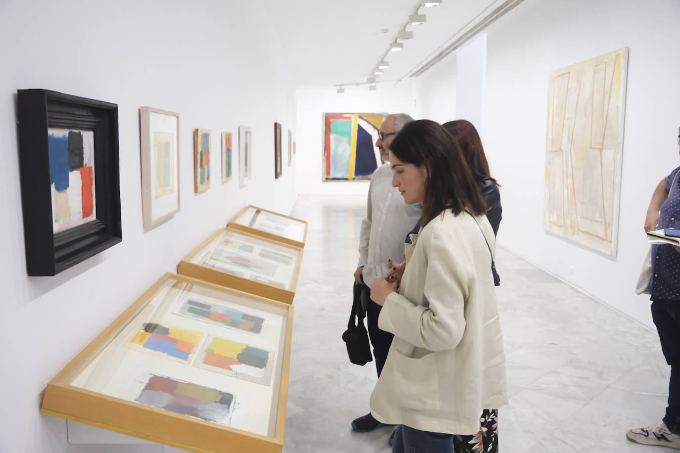 La exposición 'Abstracto estricto' de Manuel Salinas, en el Centro Andaluz de Arte Contemporáneo