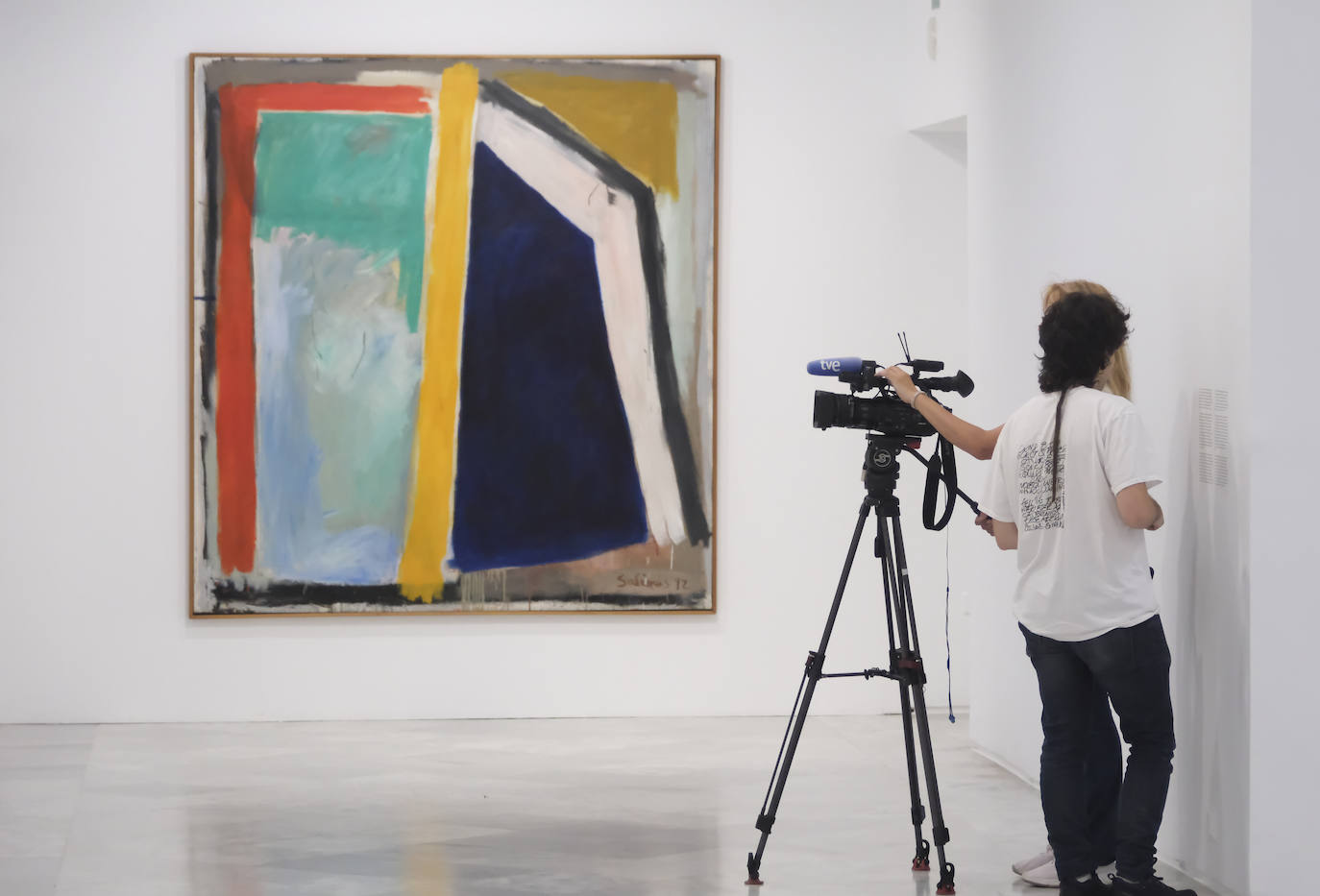 La exposición 'Abstracto estricto' de Manuel Salinas, en el Centro Andaluz de Arte Contemporáneo