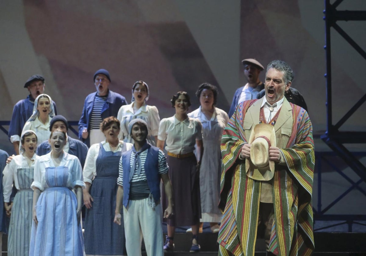 Javier Franco (Juan) canta 'Mi aldea'