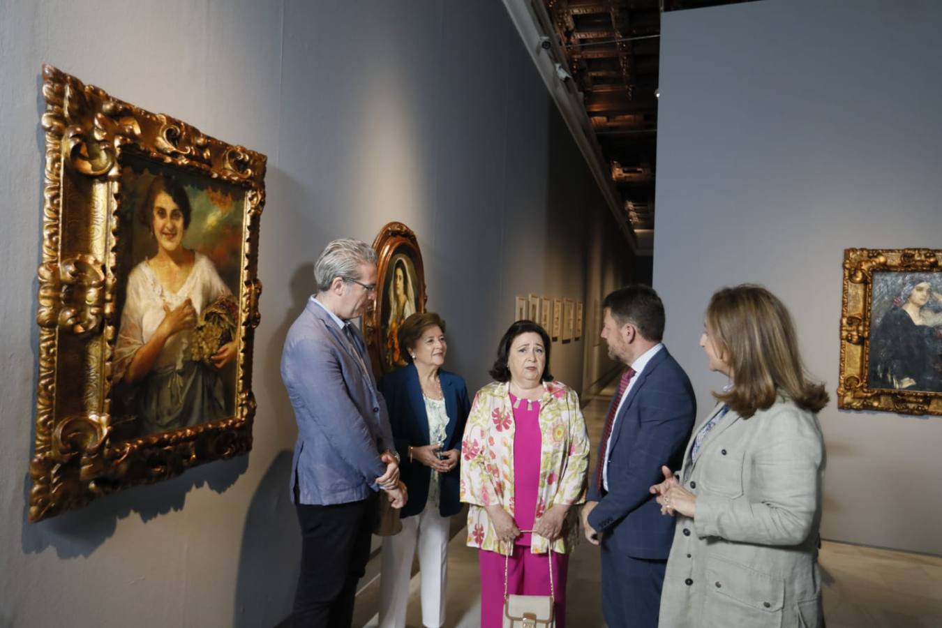 Inauguración de la exposición 'Sevilla en la mirada" en el Museo de Bellas Artes de Sevilla