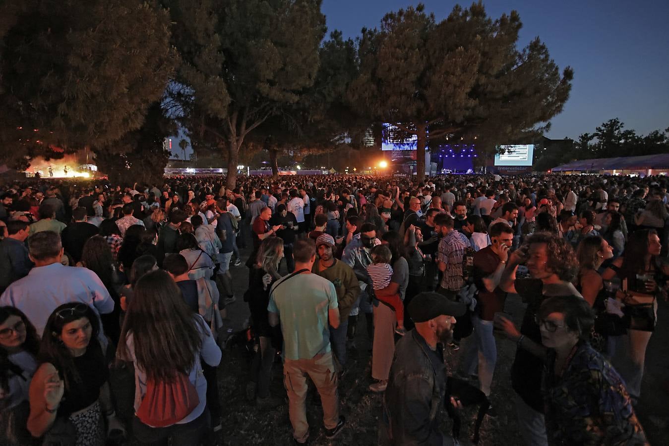 Un numeroso público acudió el primer día del Interestelar