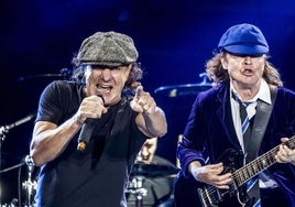 AC/CD calienta motores para su concierto en Sevilla y hace estallar a sus fans en redes sociales