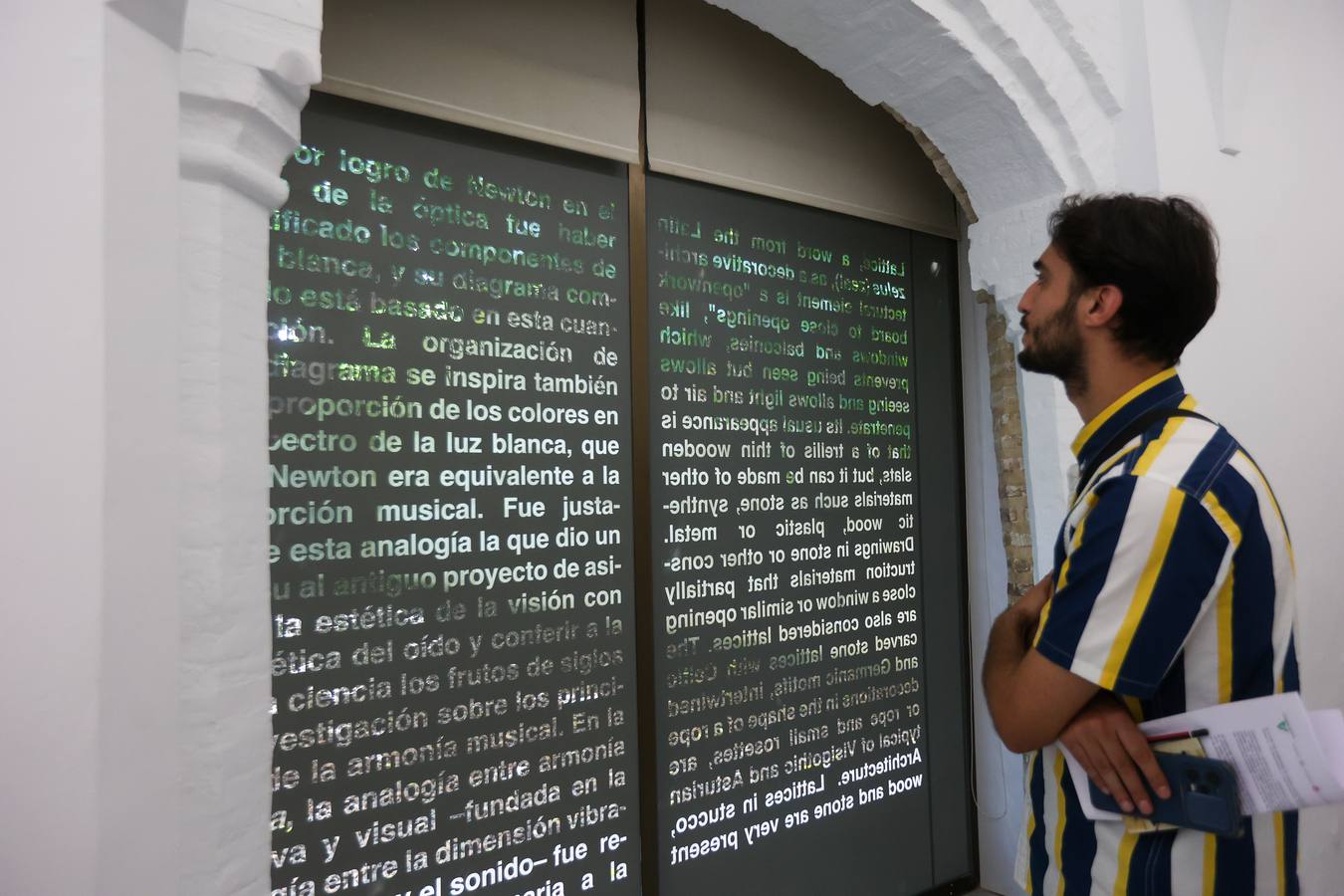 Exposición 'In ictu oculi' de Ignasi Aballí, en el CACC