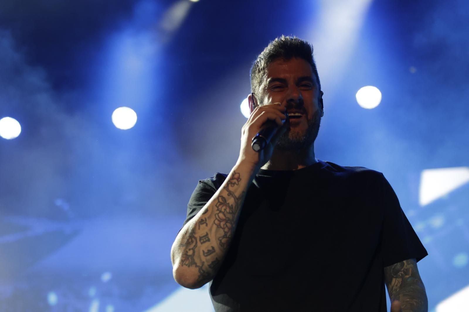 Icónica Fest acoge el concierto de Melendi en la Plaza de España de Sevilla 
