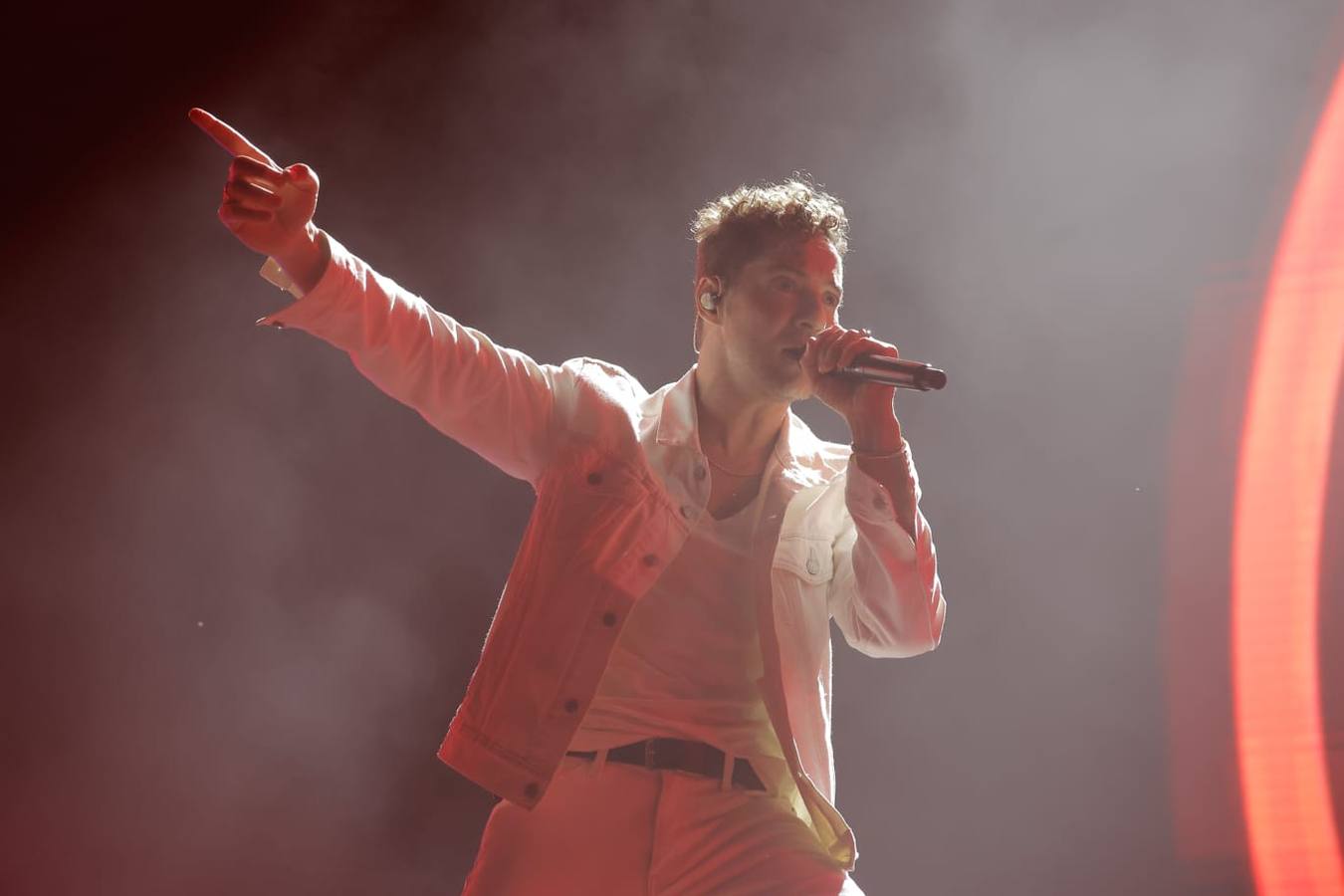 Actuación de Bisbal en el Icónica Santalucía Sevilla Fest 2024