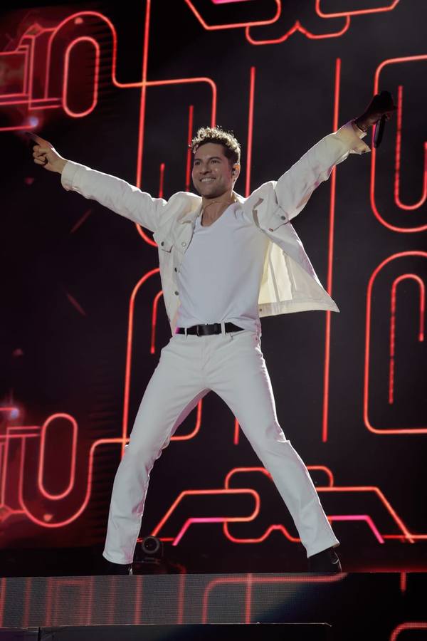 Actuación de Bisbal en el Icónica Santalucía Sevilla Fest 2024